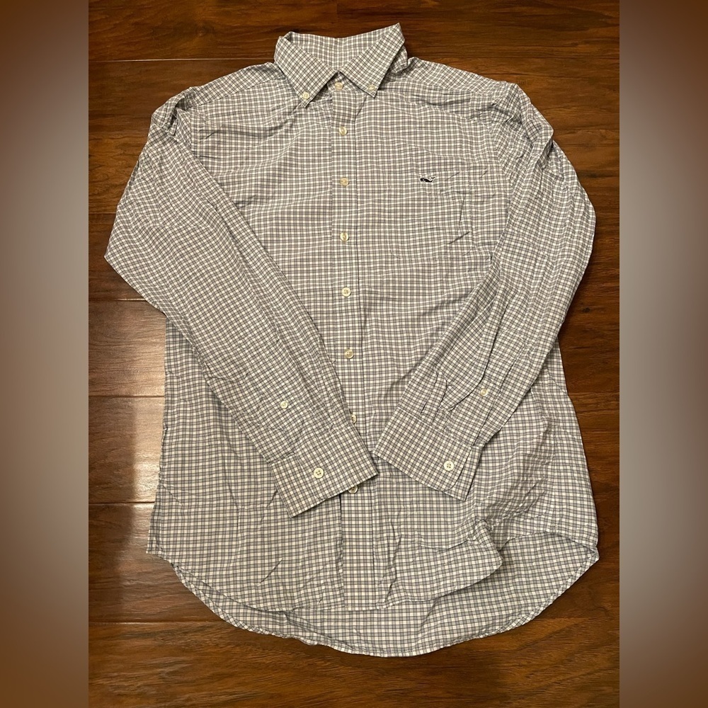Vineyard Vines Slim Fit Tucker Shirt Size M